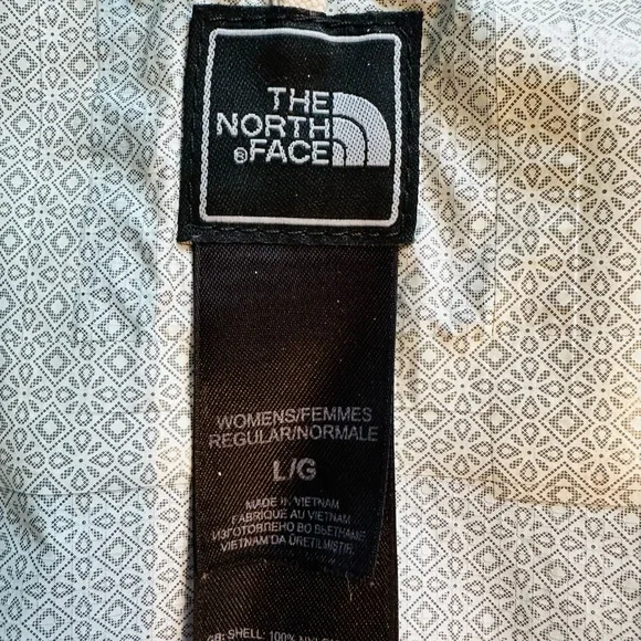 The North Face Women's Teal Hooded Rain Jacket - Picture 3 of 5